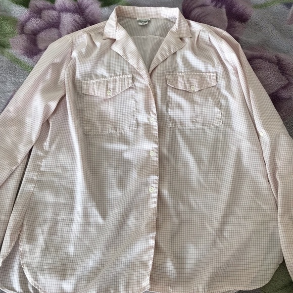 Light Pink Casual Button Down Women’s Shirt - Picture 4 of 11